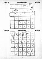 Valley Spring T141N-R67W, Stutsman County 1987